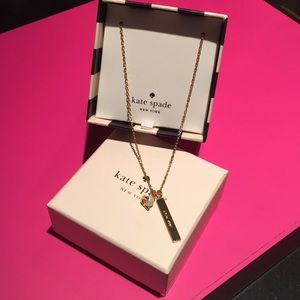 Kate Spade Gold and Pearl Necklace